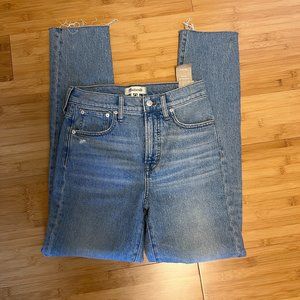 MADEWELL THE PERFECT VINTAGE JEANS, SIZE 26 TALL